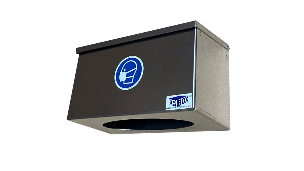 [957418] Dispensador inoxidable para mascarillas tipo II