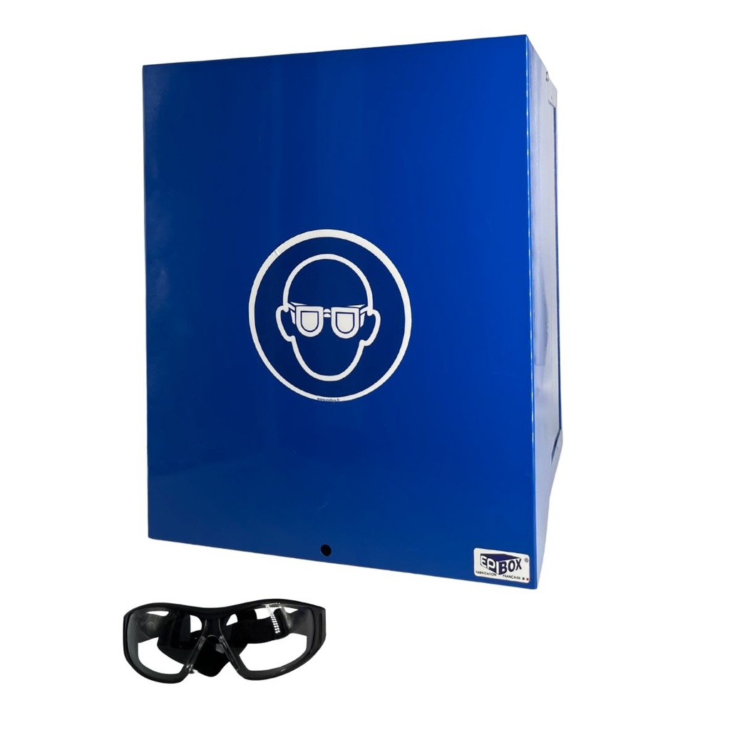 Storage box for 16 protective glasses - XL