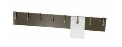 [924010] Porte-fiches inox - 8 ressorts