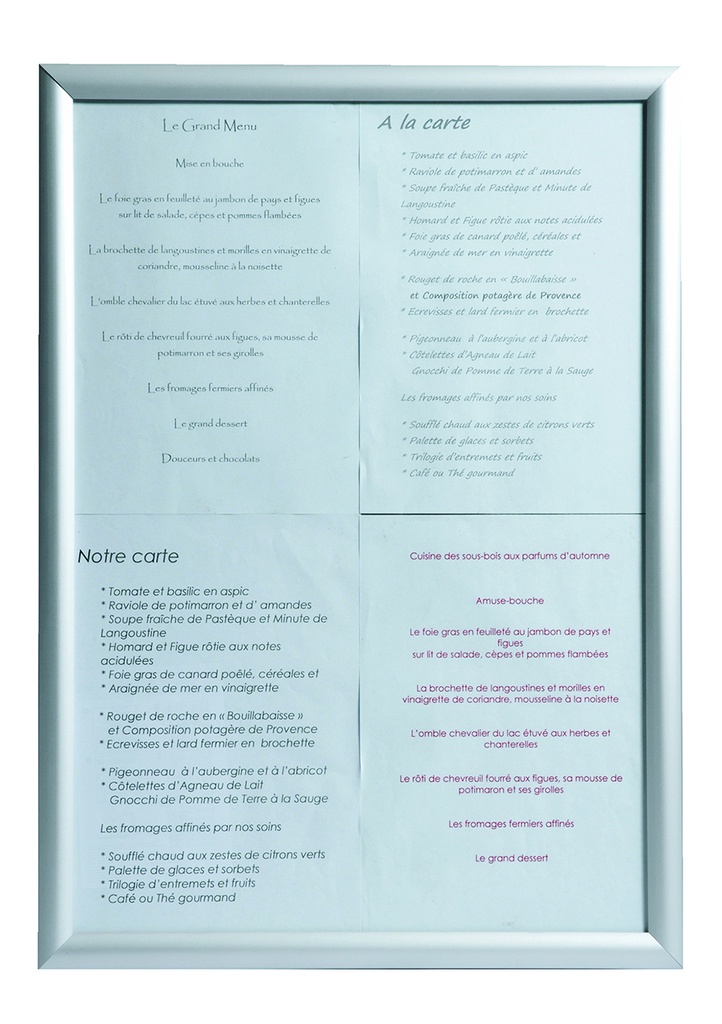 [001014] Vitrine RIVOLY 4 pages - A4
