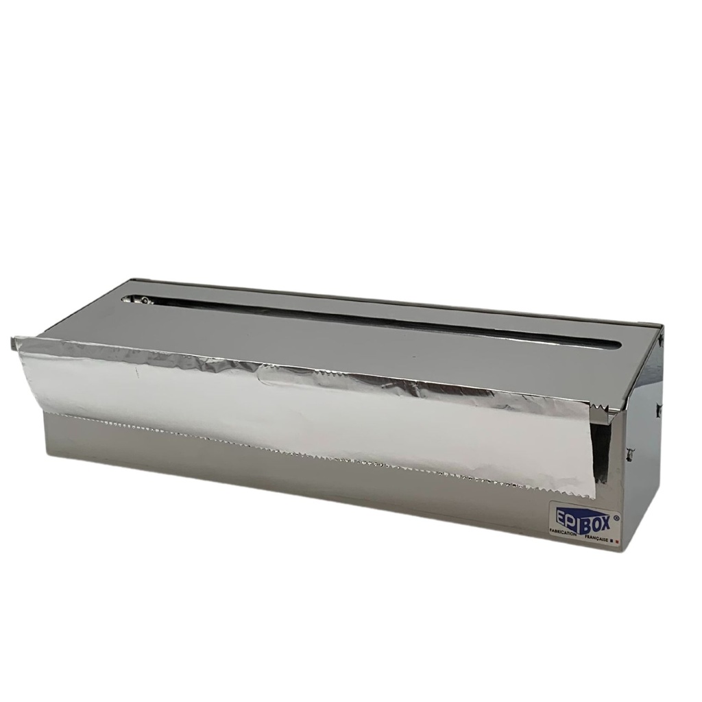 Single stainless steel dispenser - 30 cm
