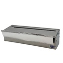 Single stainless steel dispenser - 30 cm